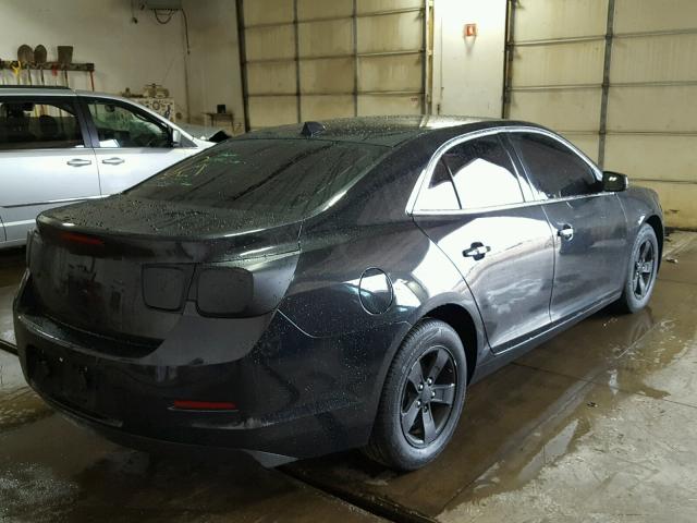 1G11C5SL8EF177182 - 2014 CHEVROLET MALIBU 1LT BLACK photo 4