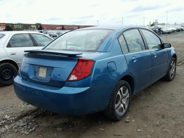 1G8AZ52F35Z164820 - 2005 SATURN ION LEVEL TURQUOISE photo 4