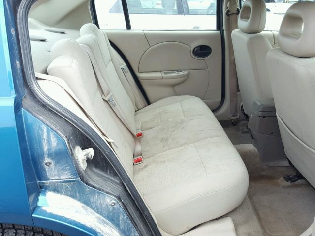 1G8AZ52F35Z164820 - 2005 SATURN ION LEVEL TURQUOISE photo 6