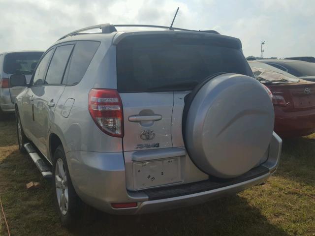 JTMZF4DV0CD033340 - 2012 TOYOTA RAV4 SILVER photo 3