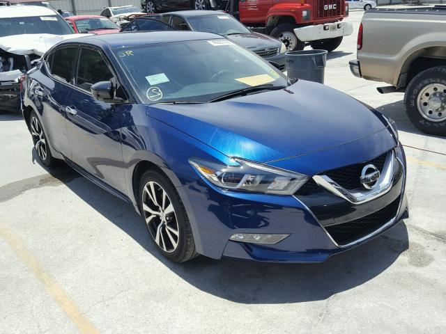 1N4AA6AP5HC442546 - 2017 NISSAN MAXIMA 3.5 BLUE photo 1