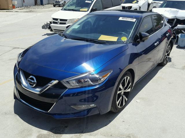 1N4AA6AP5HC442546 - 2017 NISSAN MAXIMA 3.5 BLUE photo 2