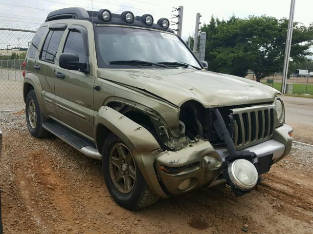 1J4GK38K52W354803 - 2002 JEEP LIBERTY RE GREEN photo 1