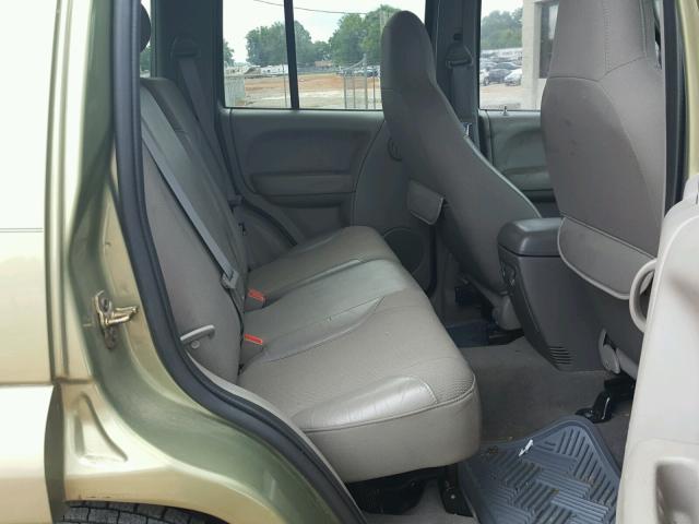 1J4GK38K52W354803 - 2002 JEEP LIBERTY RE GREEN photo 6