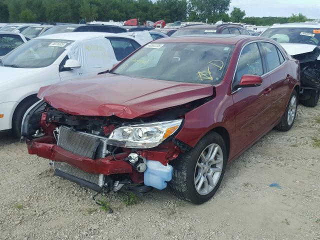 1G11C5SLXEF178429 - 2014 CHEVROLET MALIBU 1LT 红色 照片 2