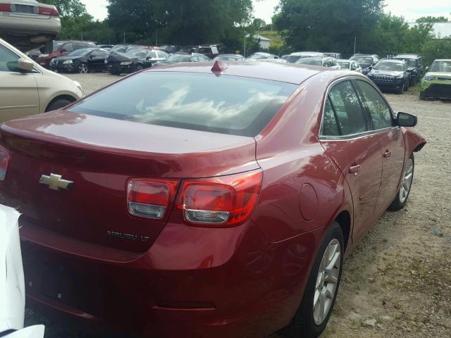 1G11C5SLXEF178429 - 2014 CHEVROLET MALIBU 1LT 红色 照片 4