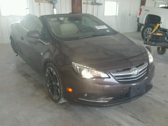 W04WH3N5XHG049079 - 2017 BUICK CASCADA PR BROWN photo 1