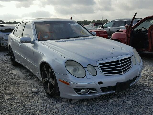 WDBUF72X97B123165 - 2007 MERCEDES-BENZ E 550 SILVER photo 1