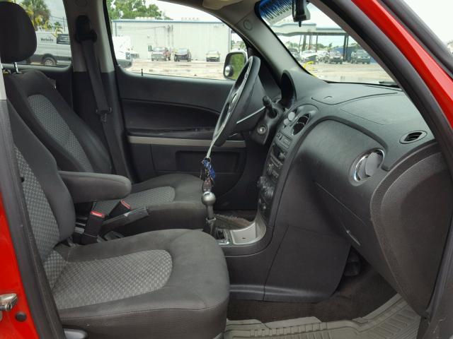 3GNCA33B29S599182 - 2009 CHEVROLET HHR LS RED photo 5