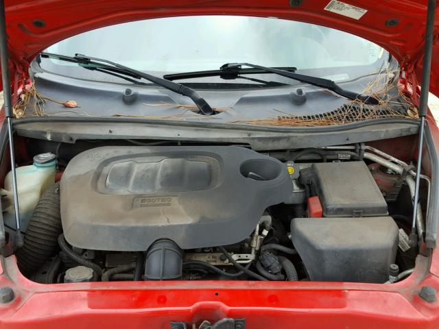 3GNCA33B29S599182 - 2009 CHEVROLET HHR LS RED photo 7