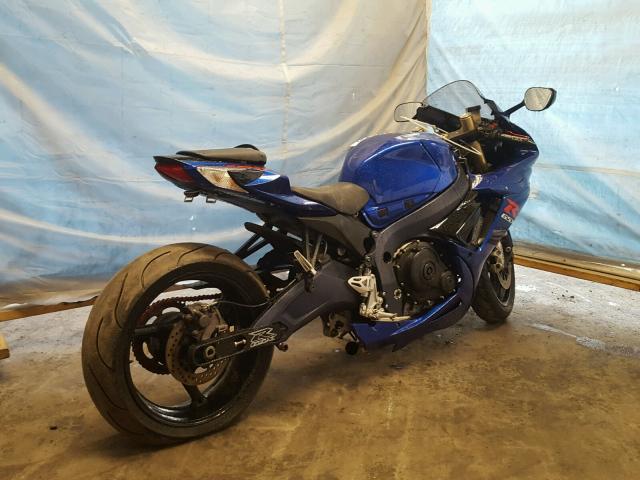 JS1GR7MA0B2102920 - 2011 SUZUKI GSX750 BLUE photo 4