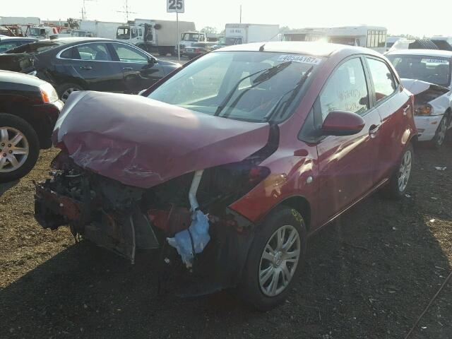 JM1DE1KY8E0175132 - 2014 MAZDA MAZDA2 SPO 栗色 照片 2