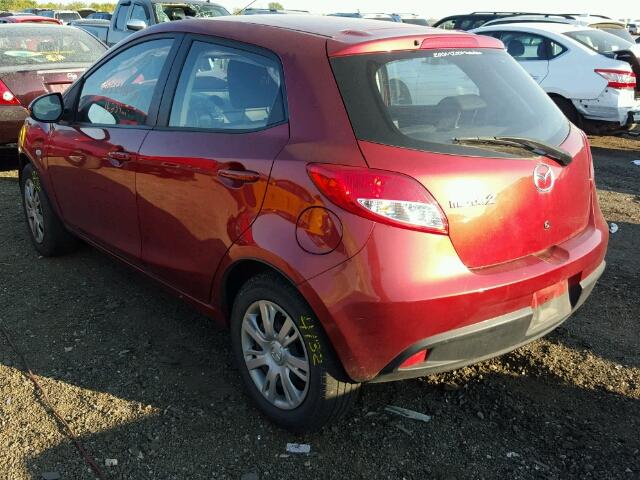 JM1DE1KY8E0175132 - 2014 MAZDA MAZDA2 SPO 栗色 照片 3