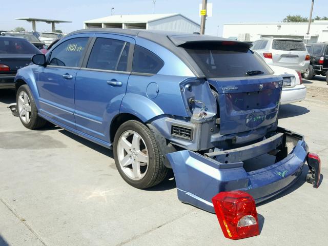 1B3HE78K37D157884 - 2007 DODGE CALIBER R/ BLUE photo 3