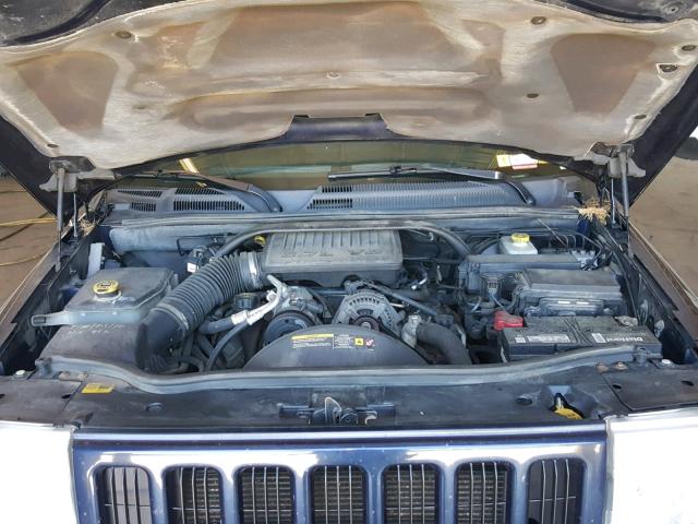 1J8HG48K16C260869 - 2006 JEEP COMMANDER BLUE photo 7