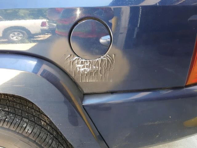 1J8HG48K16C260869 - 2006 JEEP COMMANDER BLUE photo 9