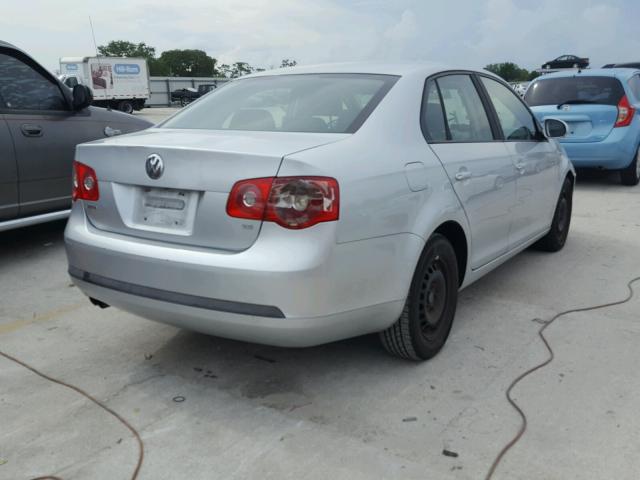 3VWPF71K56M740734 - 2006 VOLKSWAGEN JETTA VALU SILVER photo 4