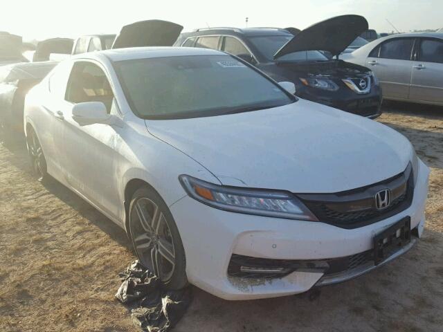 1HGCT2B0XGA006035 - 2016 HONDA ACCORD WHITE photo 1