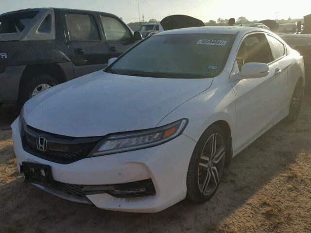 1HGCT2B0XGA006035 - 2016 HONDA ACCORD WHITE photo 2