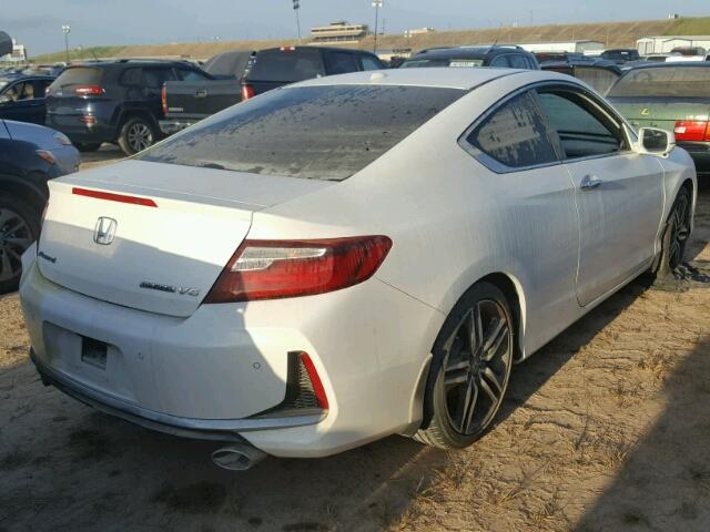 1HGCT2B0XGA006035 - 2016 HONDA ACCORD WHITE photo 4