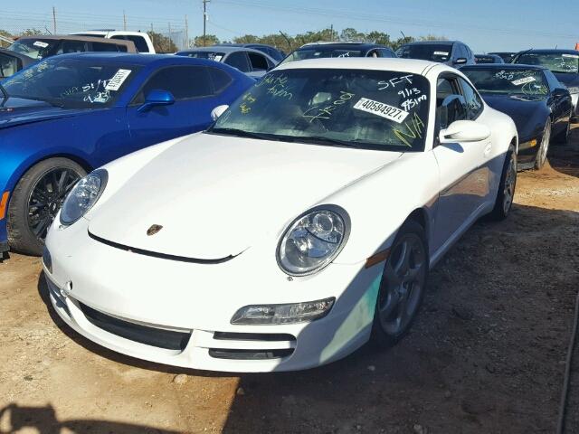 WP0AB29905S741711 - 2005 PORSCHE 911 CARRER WHITE photo 2