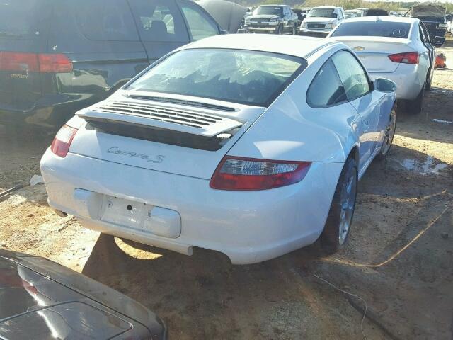 WP0AB29905S741711 - 2005 PORSCHE 911 CARRER WHITE photo 4