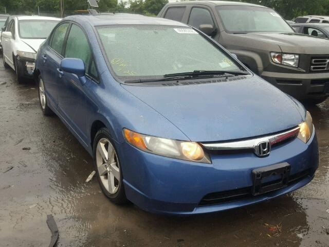 2HGFA16968H505343 - 2008 HONDA CIVIC EXL ლურჯი ფოტო 1