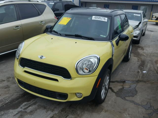 WMWZC3C5XCWL85296 - 2012 MINI COOPER S C YELLOW photo 2