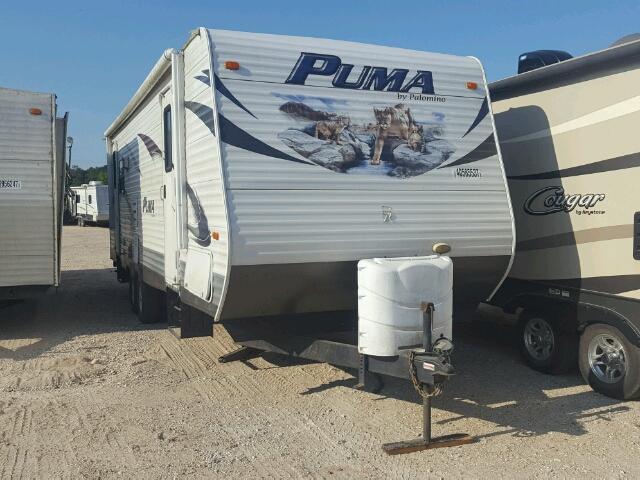 4X4TPUB20CP039269 - 2012 PUMA RV WHITE photo 1