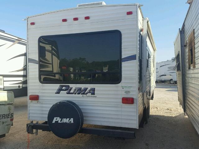 4X4TPUB20CP039269 - 2012 PUMA RV WHITE photo 4