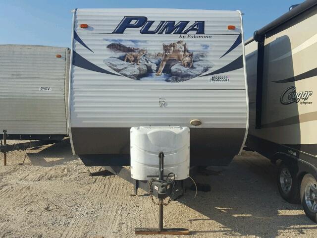 4X4TPUB20CP039269 - 2012 PUMA RV WHITE photo 7