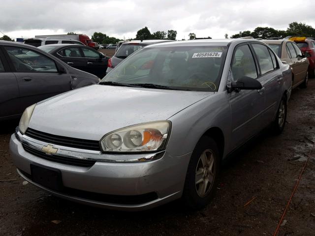 1G1ZT54855F321282 - 2005 CHEVROLET MALIBU LS SILVER photo 2