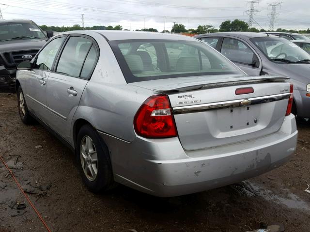 1G1ZT54855F321282 - 2005 CHEVROLET MALIBU LS SILVER photo 3