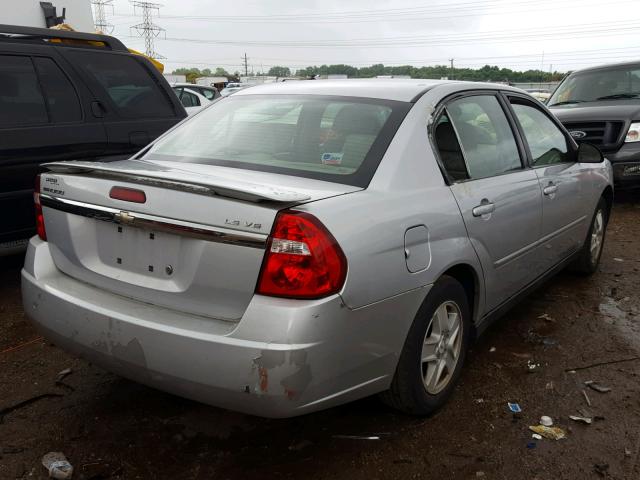 1G1ZT54855F321282 - 2005 CHEVROLET MALIBU LS SILVER photo 4