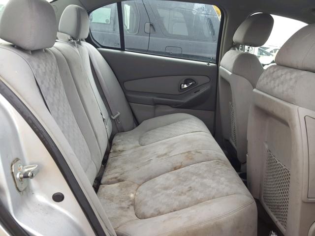 1G1ZT54855F321282 - 2005 CHEVROLET MALIBU LS SILVER photo 6