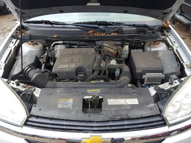 1G1ZT54855F321282 - 2005 CHEVROLET MALIBU LS SILVER photo 7