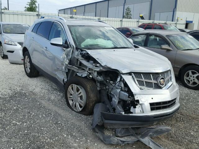 3GYFNDEY7AS545666 - 2010 CADILLAC SRX LUXURY SILVER photo 1