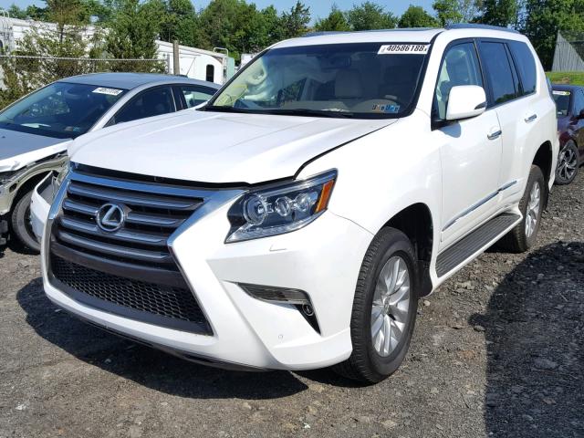 JTJBM7FXXJ5183967 - 2018 LEXUS GX BASE WHITE photo 2