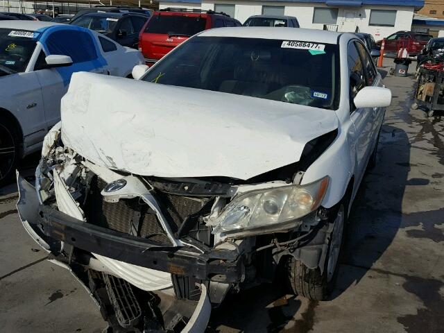 4T1BE46K59U836155 - 2009 TOYOTA CAMRY BASE WHITE photo 2