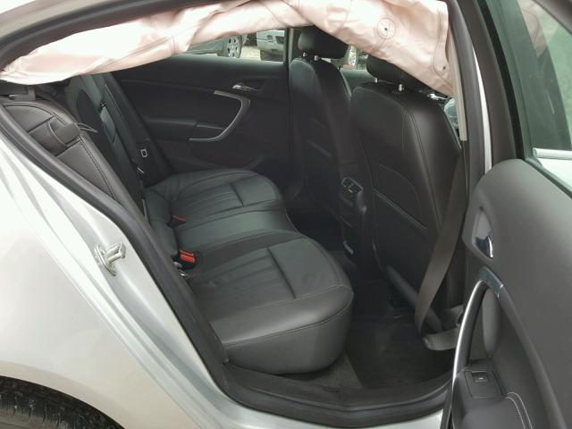 2G4GK5EX2E9284946 - 2014 BUICK REGAL SILVER photo 6