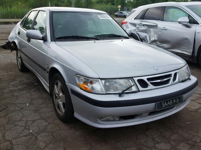 YS3DF58K122016680 - 2002 SAAB 9-3 SE SILVER photo 1