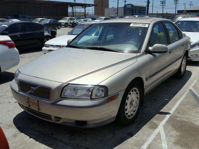 YV1TS94D3Y1080564 - 2000 VOLVO S80 BEIGE photo 2