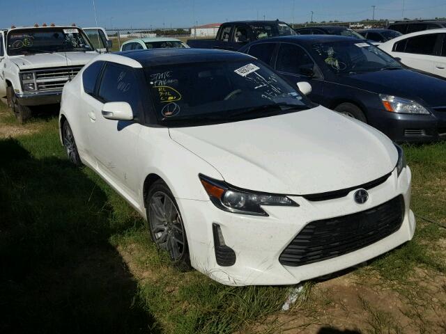 JTKJF5C74E3072245 - 2014 TOYOTA SCION TC WHITE photo 1