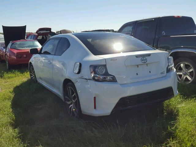 JTKJF5C74E3072245 - 2014 TOYOTA SCION TC WHITE photo 3