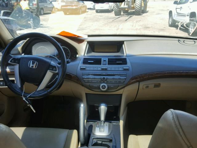 1HGCP36898A005809 - 2008 HONDA ACCORD EXL WHITE photo 9