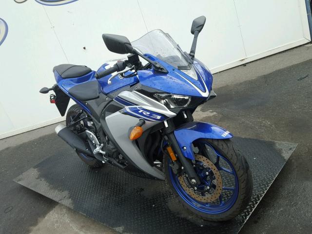 MH3RH06Y6GK013638 - 2016 YAMAHA YZFR3 BLUE photo 1