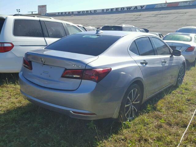 19UUB2F55FA009789 - 2015 ACURA TLX TECH 银色 照片 4