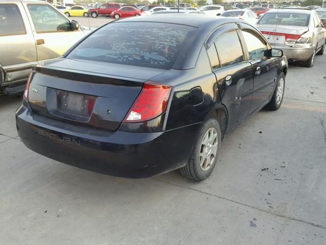 1G8AJ52F54Z217829 - 2004 SATURN ION LEVEL BLACK photo 4
