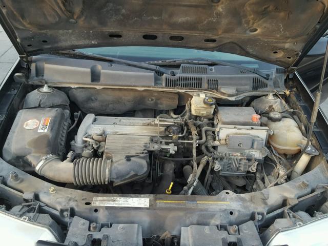 1G8AJ52F54Z217829 - 2004 SATURN ION LEVEL BLACK photo 7