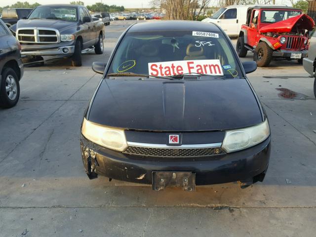 1G8AJ52F54Z217829 - 2004 SATURN ION LEVEL BLACK photo 9
